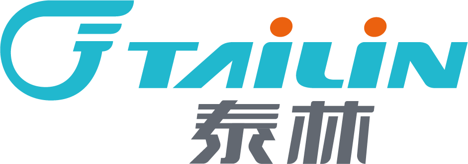 泰林品牌Logo，包含蓝色英文Tailin和中文泰林